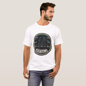 エサイヨン 工兵城塞 レトロTシャツ Tシャツ (正面フル)