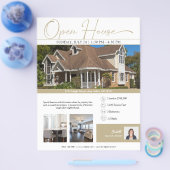 エサモダン実在テオープンハウスフライヤー チラシ (シングル)