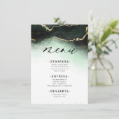 エザリアミストエメグラデーションラルドグリーンギルドディナー メニュー (スタンド正面)