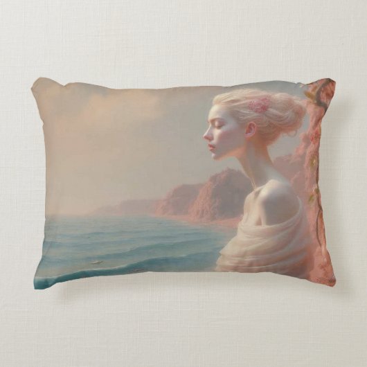 エザーアルウーマンオンドリーミービーチ アクセントクッション (正面)