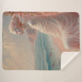 エザーアルウーマンオンドリーミービーチ シェルパブランケット (正面(横))