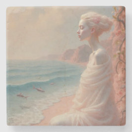 エザーアルウーマンオンドリーミービーチ ストーンコースター