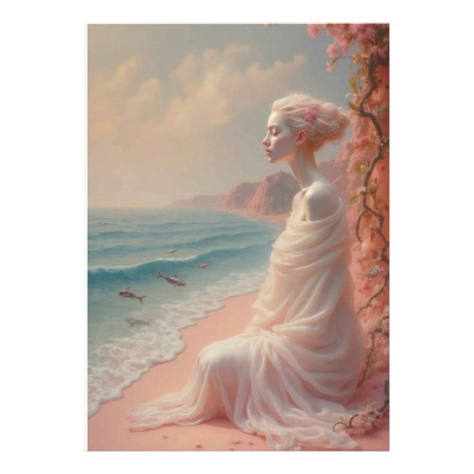 エザーアルウーマンオンドリーミービーチ フォトプリント (正面)