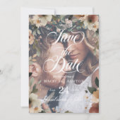 エザーアルエレガンスコテージコア花模様ズ写真 セーブザデート (正面)