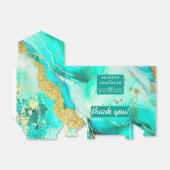 エザーアルエレガンスターコイズインスパイアゲオ結婚ーズ フェイバーボックス (折り畳みなし)