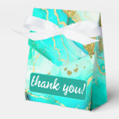 エザーアルエレガンスターコイズインスパイアゲオ結婚ーズ フェイバーボックス (正面サイド)