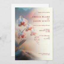 エザーアルカラーズホワイトオーキッド結婚ズ