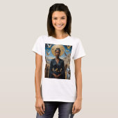 エザーアルクイーンディヴィントファンタジーアートティー Tシャツ (正面フル)