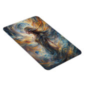 エザーアルコズミック女神抽象芸術ポートレートアート マグネット (右側)