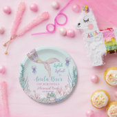 エザーアルマーメイドバッシュザシープール誕生日 ペーパープレート (パーティー)