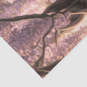 エザーリアウィステリアアーチウェイポートレートの若い女性 薄葉紙 (詳細)