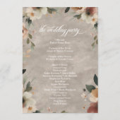 エザーリーエレガンスベージュ結婚ベージュ色式 プログラム (裏面)