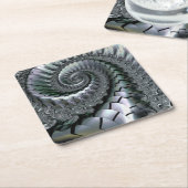 エシェレスク スクエアペーパーコースター (アングル)