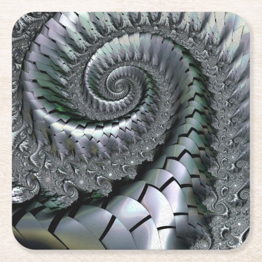 エシェレスク スクエアペーパーコースター (正面)