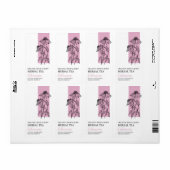 エシオーガニックナセアのハーブティーのビジネスラベル ラベル (フルシート)