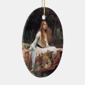 エシャロットのオーナメントの女性 セラミックオーナメント (右)