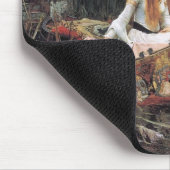 エシャロットのマウスパッドの女性 マウスパッド (コーナー)