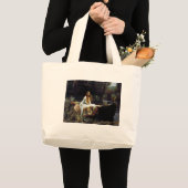 エシャロットの女性 ラージトートバッグ (正面(商品))