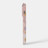 エシリアル・パステル・ブルーム iPhoneケース (左側面)