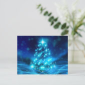 エシレアルブルークリスマスツリー ポストカード (スタンド正面)