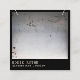 エジカッコいいー素朴ネックレスディスプレイスクエア スクエア名刺