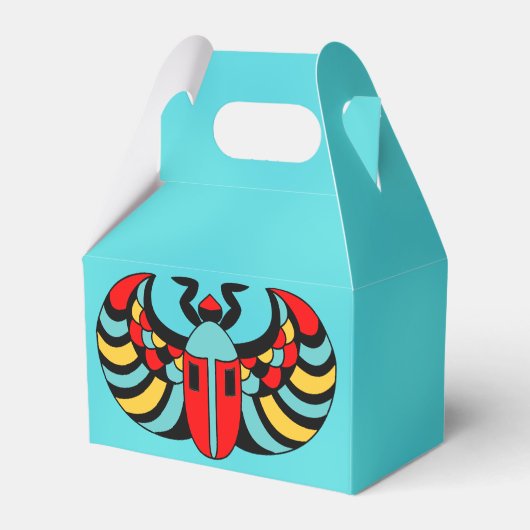 エジカラフルプはっきりした鮮やかスカラブビートル フェイバーボックス (裏面サイド)