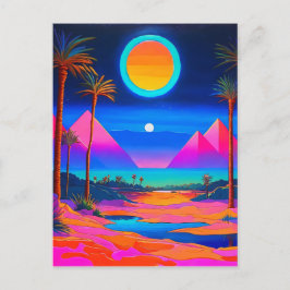 エジサイケデリックプト ポストカード