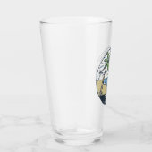 エジストビーチサウスカロライナヴィンテージ タンブラーグラス (右)