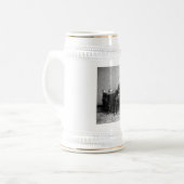 エジソンおよび彼のレコードプレーヤー1887年 ビールジョッキ (正面左)