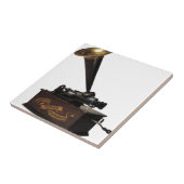 エジソンの家のレコードプレーヤー タイル (側面)