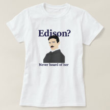 エジソンを悩ますTeslaは-決してずっと彼女を聞いていません