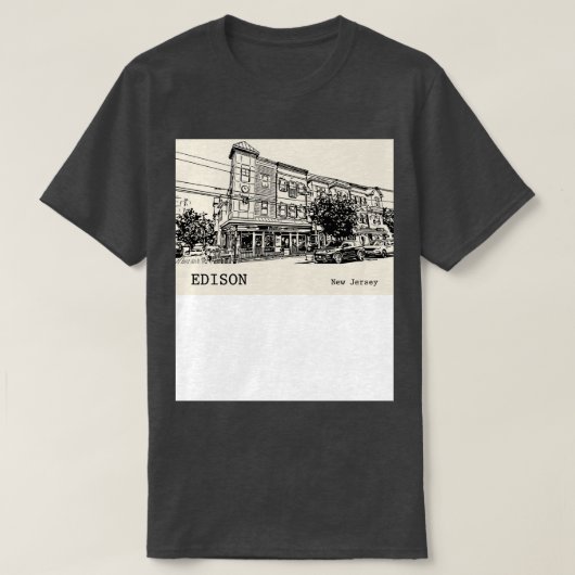 エジソンニュージャージー2 Tシャツ (デザイン正面)