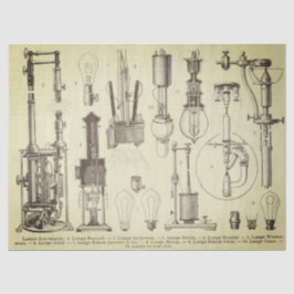 エジソンバルブデコペ紙 薄葉紙