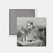 エジソン氏の新しい蓄音機 マグネット (正面/裏面)