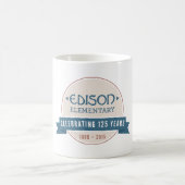 エジソン125th記念日のマグ コーヒーマグカップ (中央)