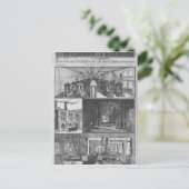 エジソン・エレクトリック・イルミネーション社の駅 ポストカード (スタンド正面)