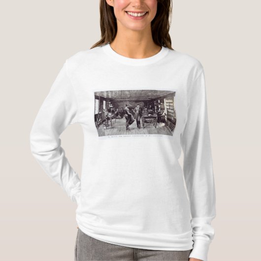 エジソン、著名な電気技師氏 Tシャツ (正面)