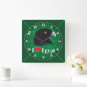 エジプテン – エジプトウア スクエア壁時計 (ホーム)