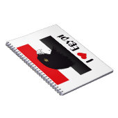 エジプテン – エジプト通知 ノートブック (右側)