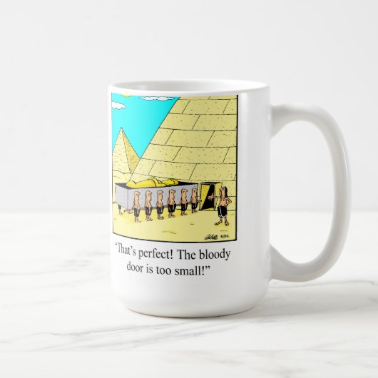 エジプトおもしろいピラミッド型マグカップ コーヒーマグカップ (右)