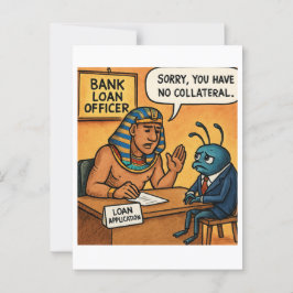 エジプトおもしろい人融資官 | ファラオ拒絶 ポストカード