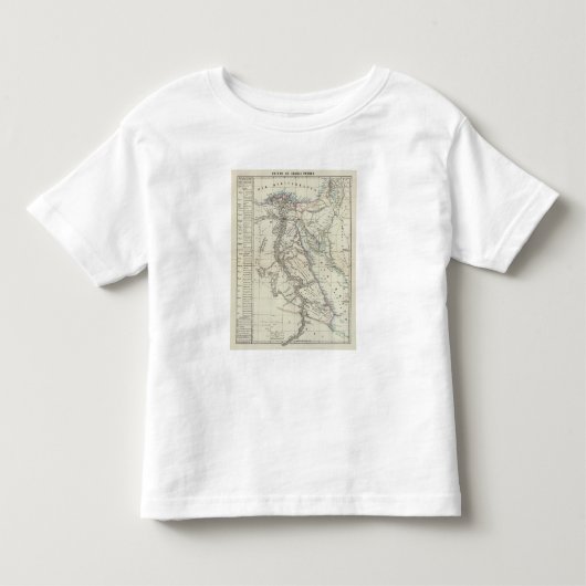 エジプトおよびサウジアラビア トドラーTシャツ (正面)