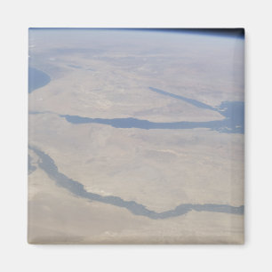 エジプトおよびシナイPeninsulの空中写真 マグネット