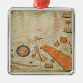 エジプトおよび紅海 メタルオーナメント (正面)