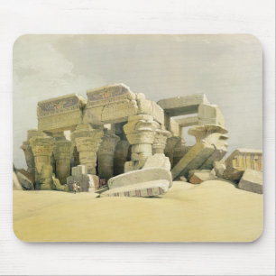 "エジプトおよびNからのKom Omboの寺院の台なし、 マウスパッド