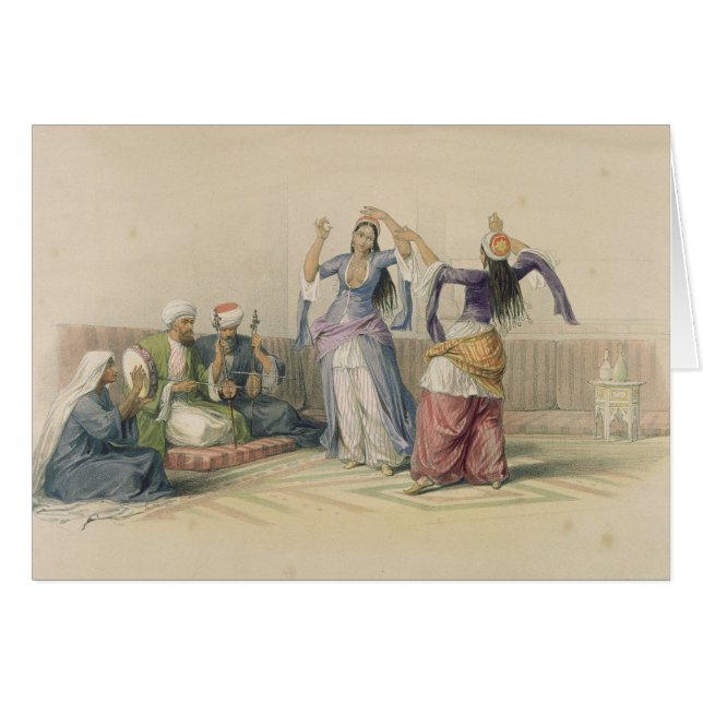 「エジプトおよびNubiaからのカイロのダンサー、 (正面横)