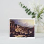 エジプトからのイスラエル人の出エジプト ポストカード (スタンド正面)