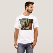 エジプトからの古代イスラエル人の飛行 Tシャツ (正面フル)