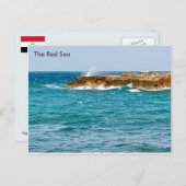エジプトからの紅海のエジプトの見解 ポストカード (正面/裏面)