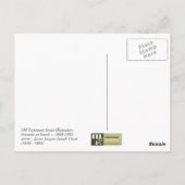 エジプトからの脱出。パスソーバーファインアート ポストカード (裏面)